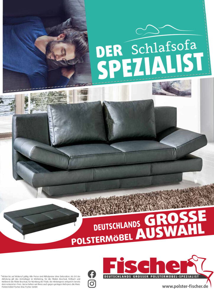 Deutschlands große Polstermöbel-Auswahl vom Spezialisten Fischer.