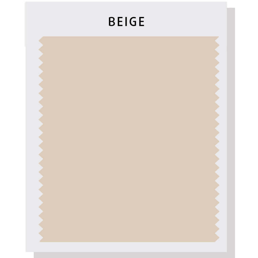 Farbmuster, beige